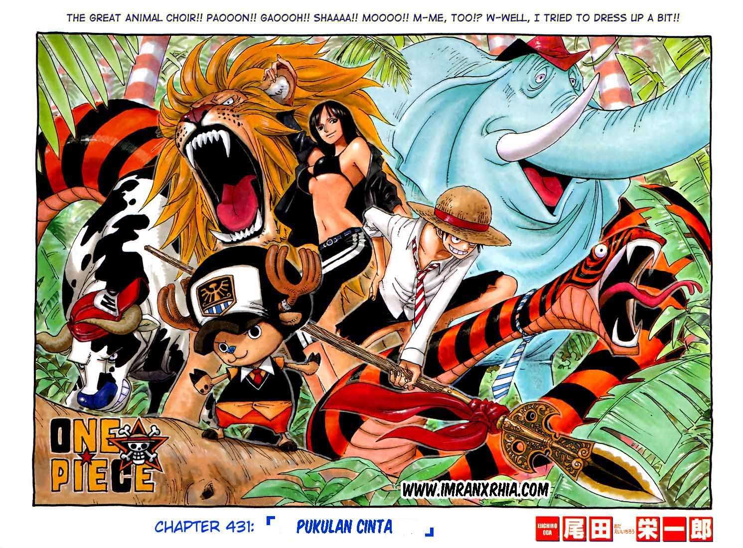 Baca Manga One Piece Chapter 431 Gambar 2