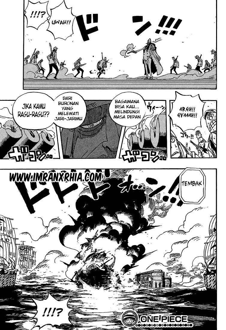 One Piece Chapter 422 Gambar 17