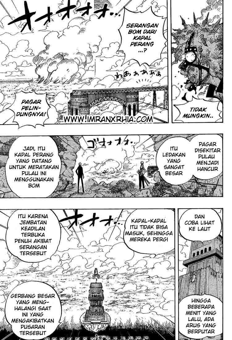 One Piece Chapter 420 Gambar 7