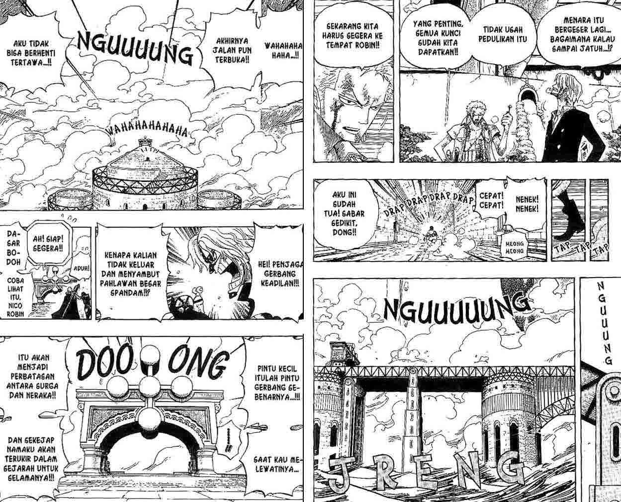 One Piece Chapter 418 Gambar 4