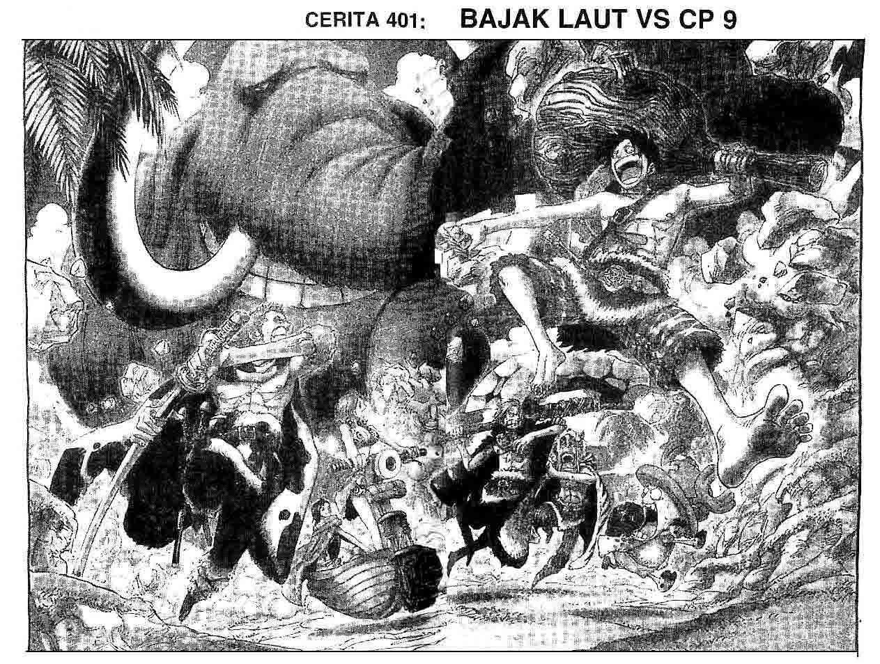 Baca Komik One Piece Chapter 401 Gambar 1