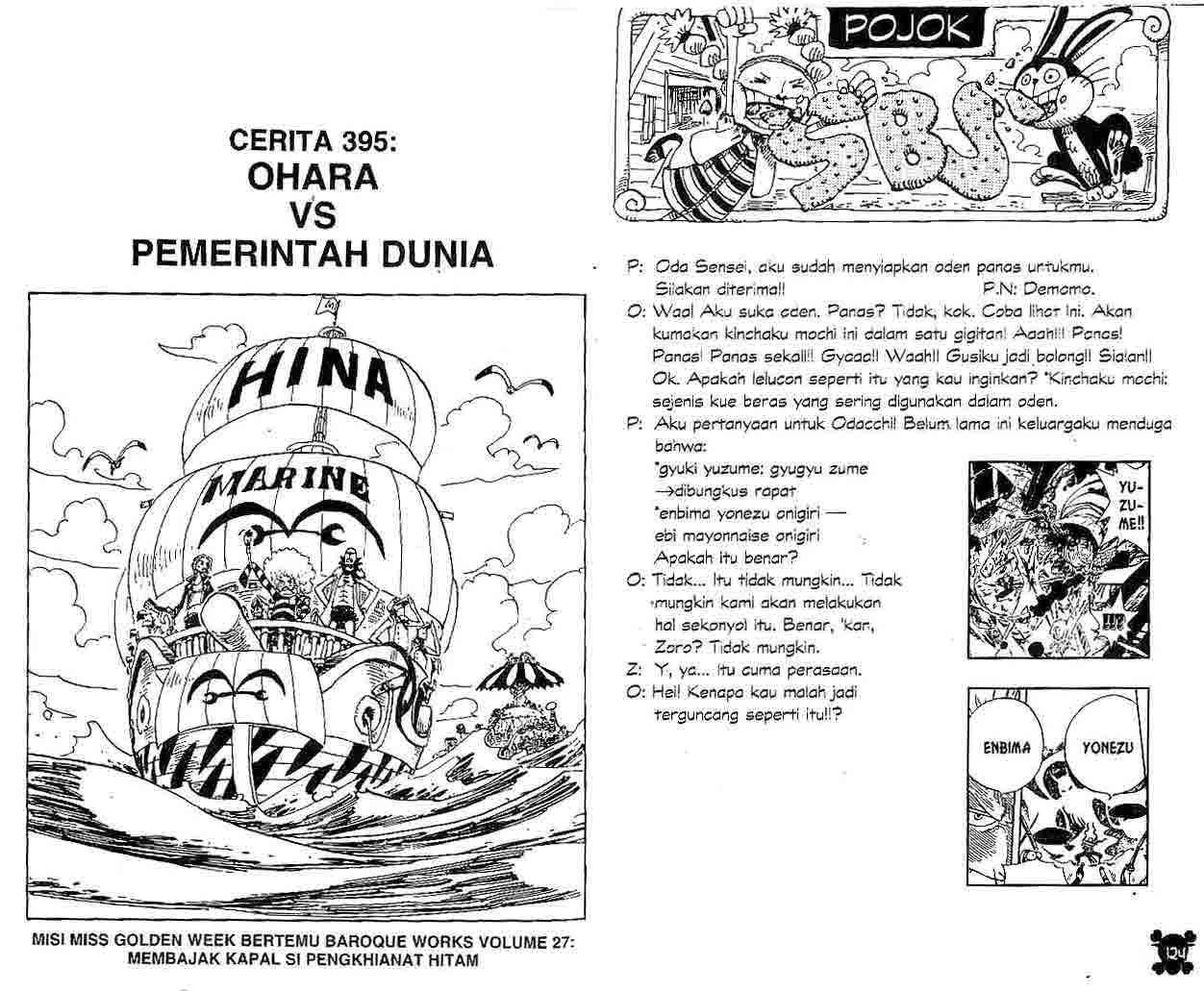 Baca Komik One Piece Chapter 395 Gambar 1
