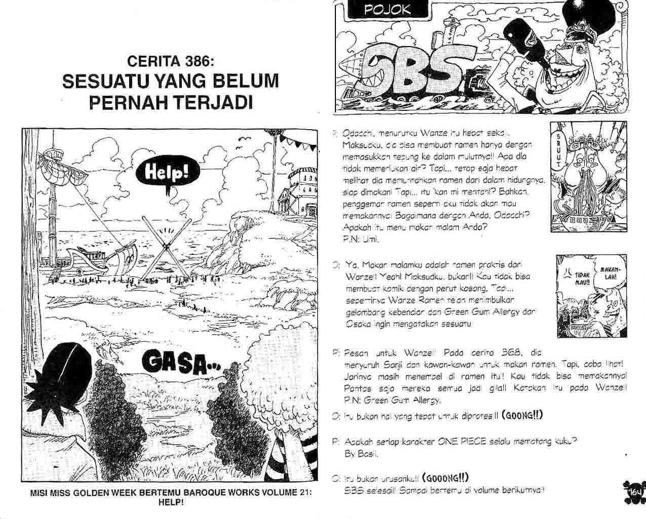 Baca Komik One Piece Chapter 386 Gambar 1