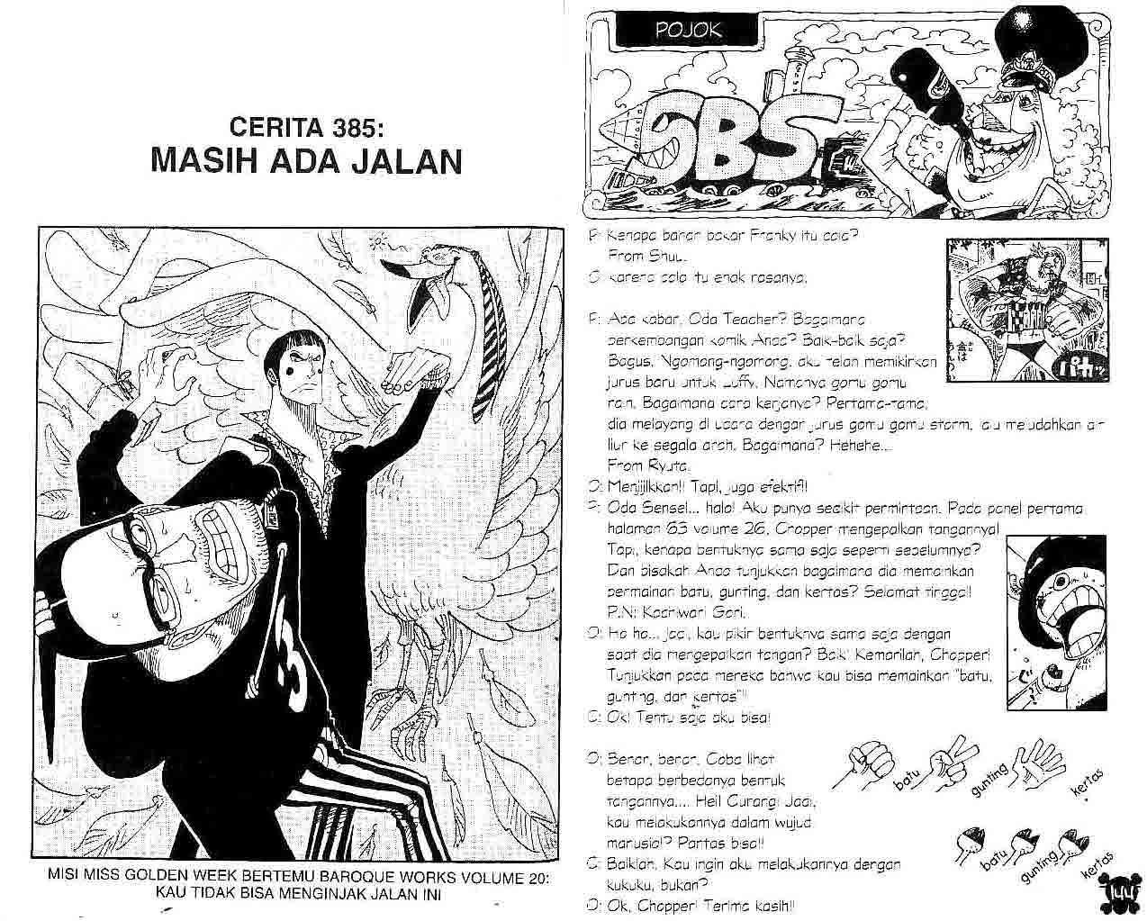 Baca Komik One Piece Chapter 385 Gambar 1