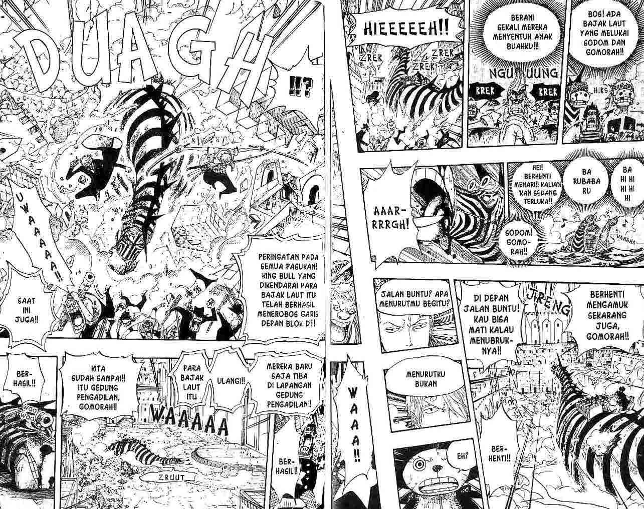 One Piece Chapter 385 Gambar 10