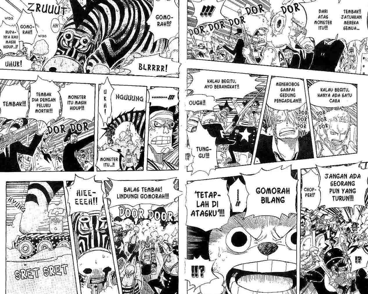 One Piece Chapter 385 Gambar 8
