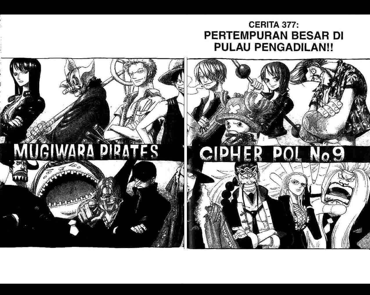 Baca Komik One Piece Chapter 377 Gambar 1