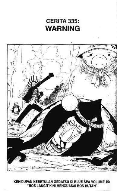Baca Komik One Piece Chapter 335 Gambar 1