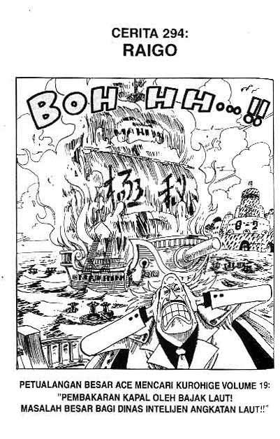 Baca Komik One Piece Chapter 294 Gambar 1