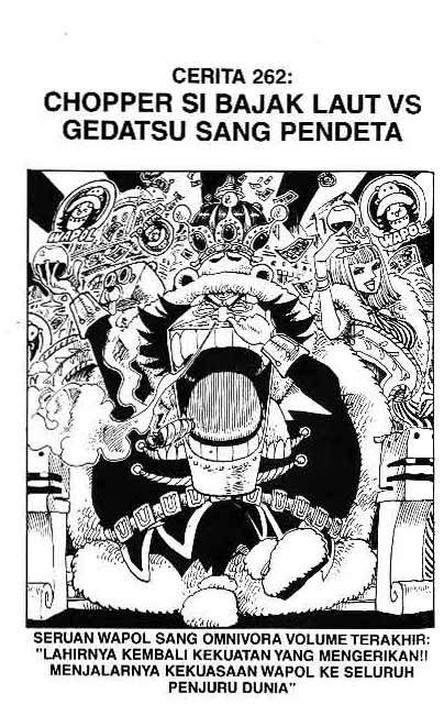 Baca Komik One Piece Chapter 262 Gambar 1