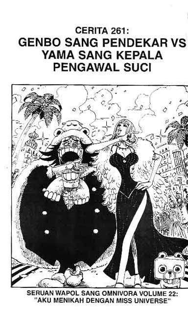 Baca Komik One Piece Chapter 261 Gambar 1