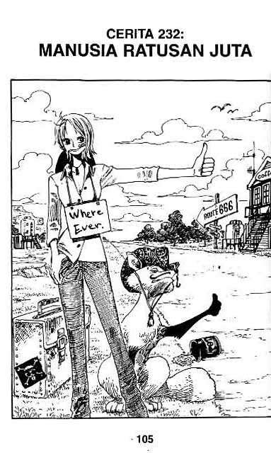 Baca Komik One Piece Chapter 232 Gambar 1