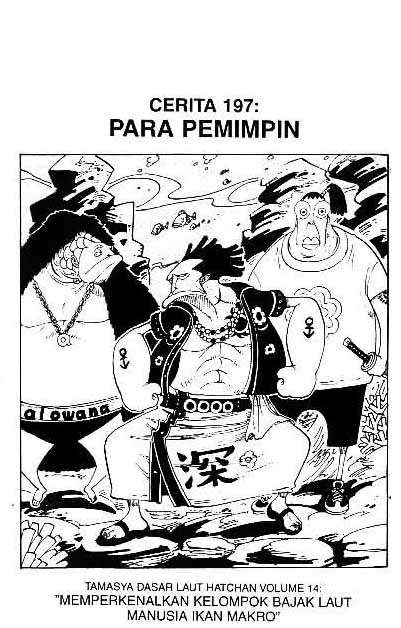 Baca Komik One Piece Chapter 197 Gambar 1