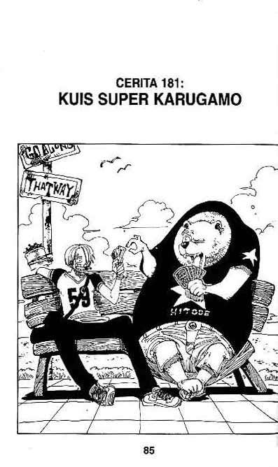 Baca Komik One Piece Chapter 181 Gambar 1