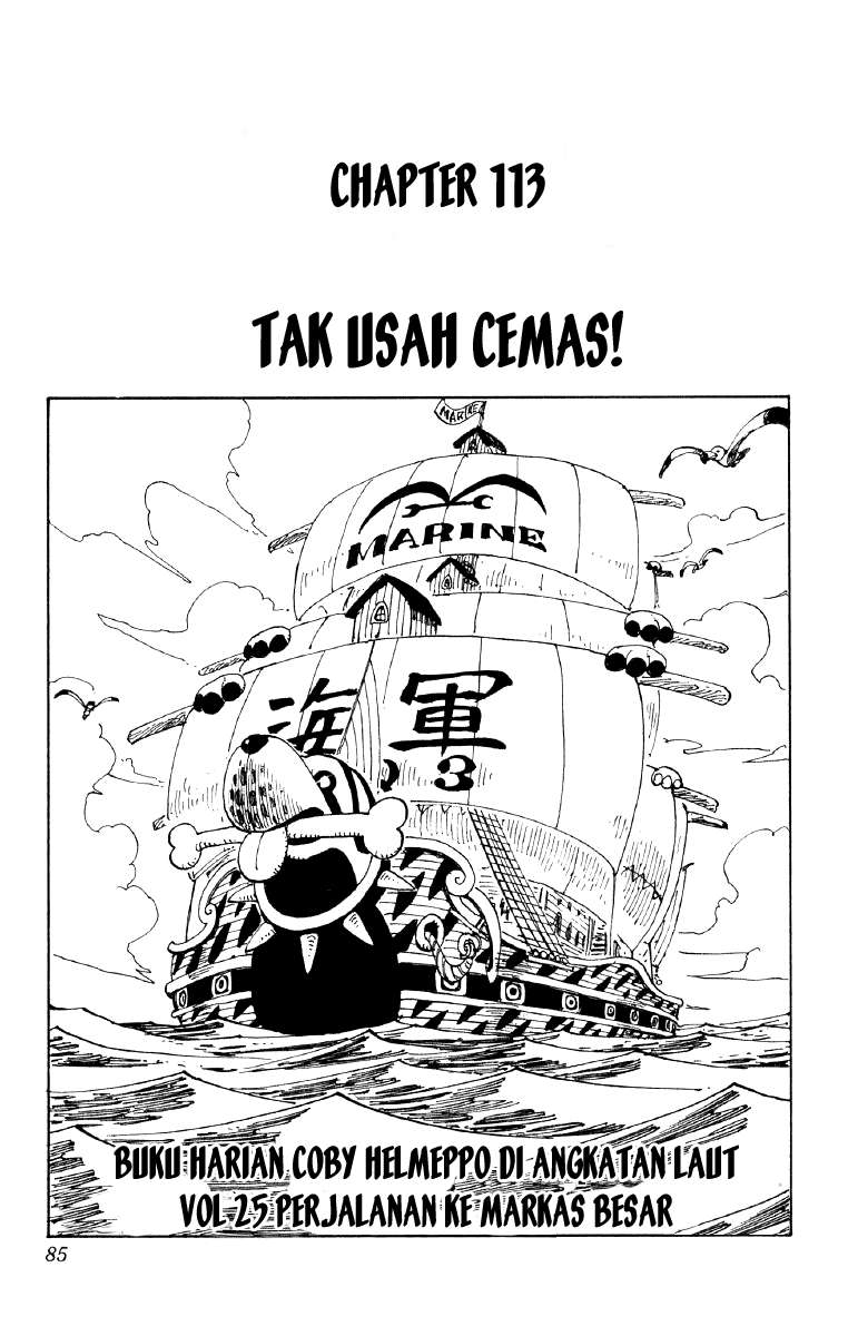 Baca Komik One Piece Chapter 113 Gambar 1