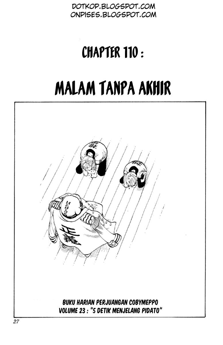 Baca Komik One Piece Chapter 110 Gambar 1