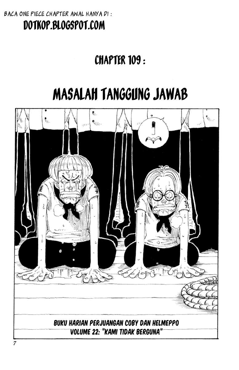 Baca Komik One Piece Chapter 109 Gambar 1
