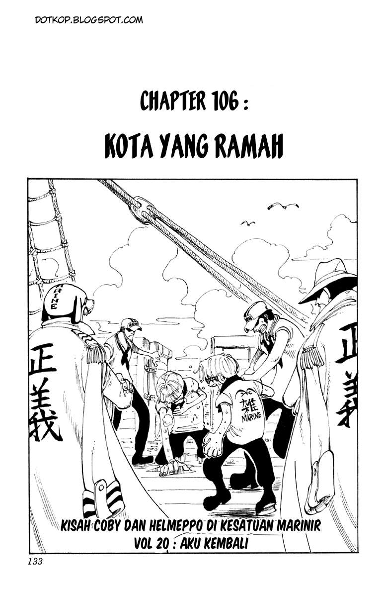 Baca Komik One Piece Chapter 106 Gambar 1
