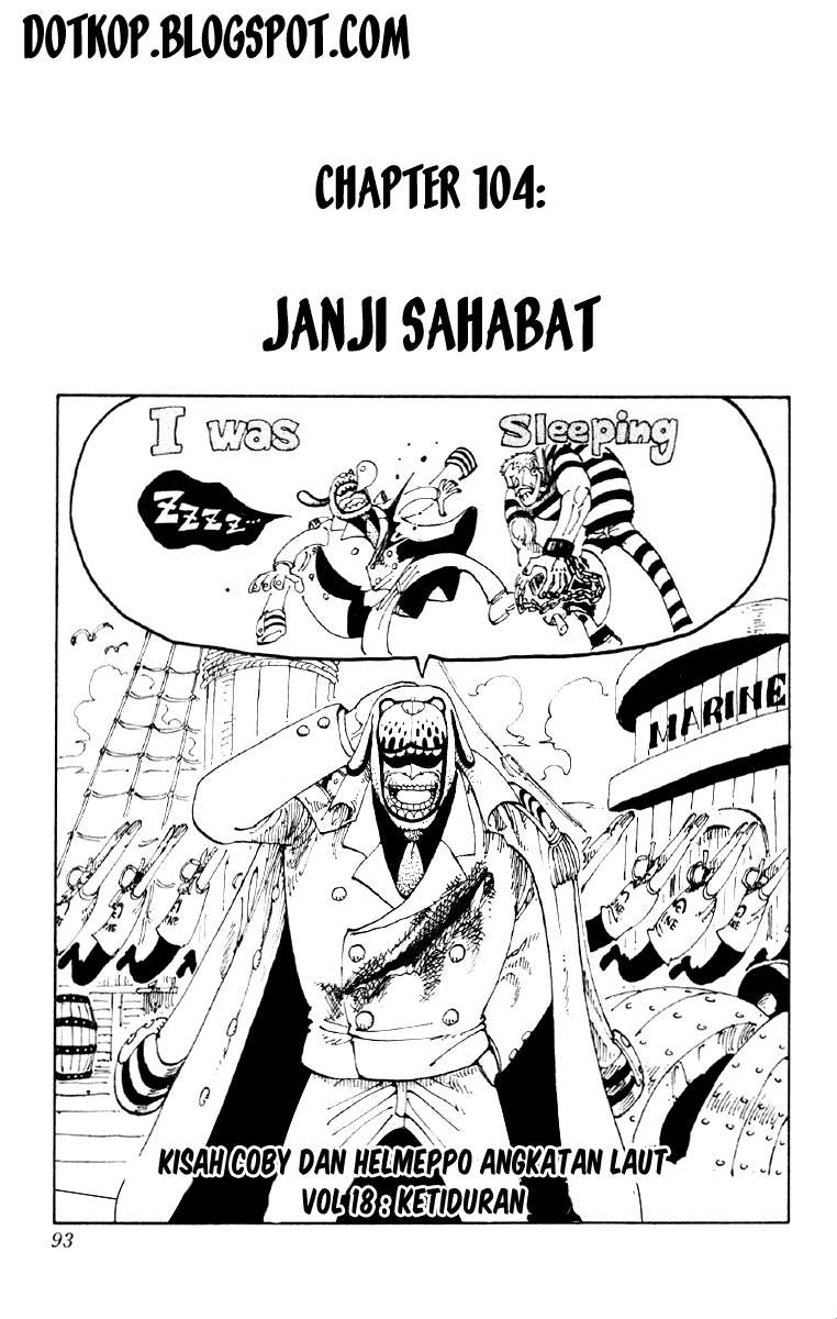 Baca Komik One Piece Chapter 104 Gambar 1