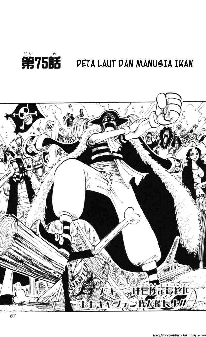 Baca Komik One Piece Chapter 75 Gambar 1