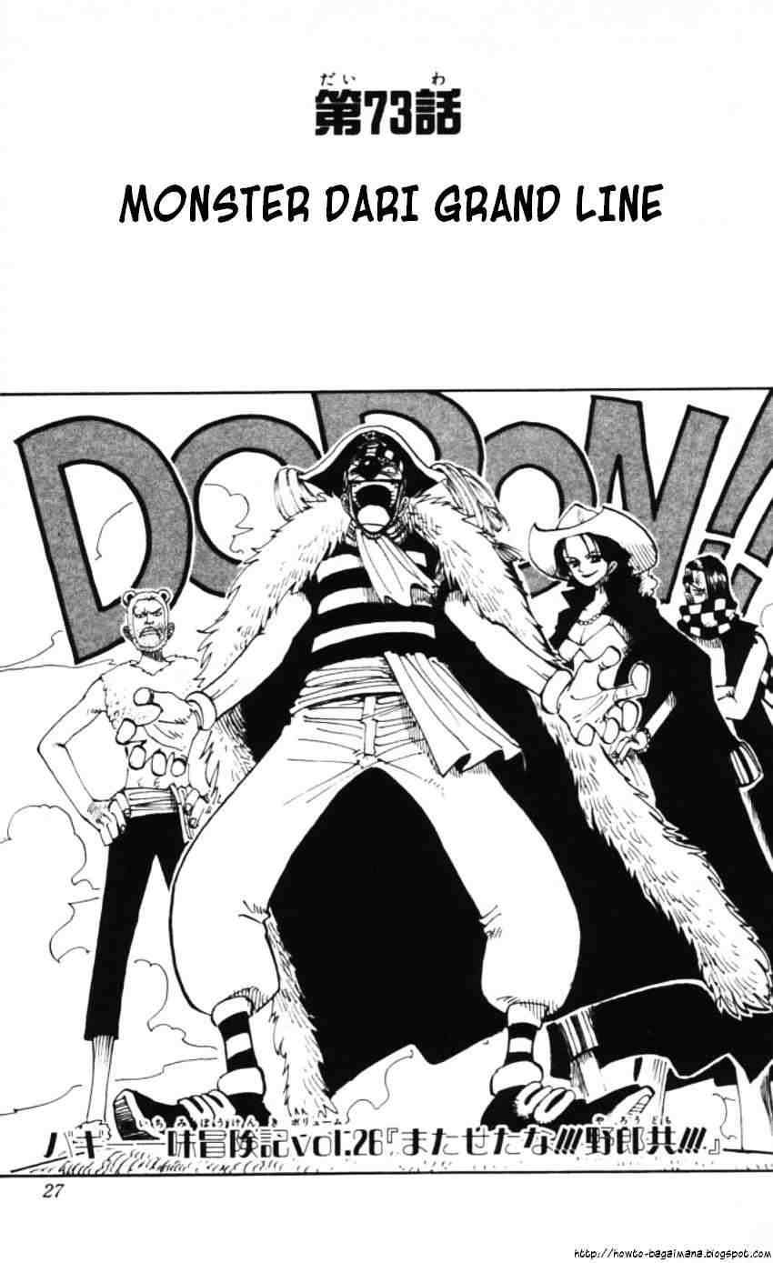 Baca Komik One Piece Chapter 73 Gambar 1