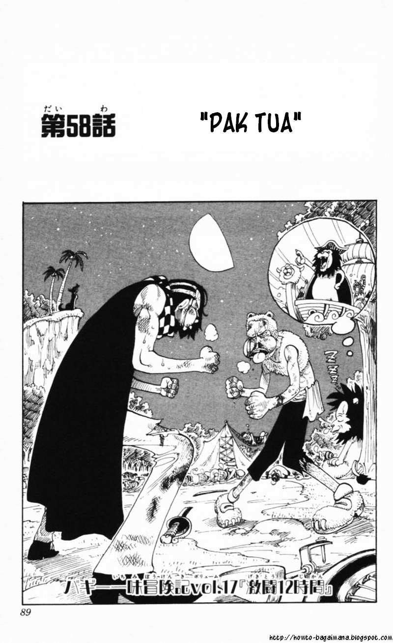 Baca Komik One Piece Chapter 58 Gambar 1