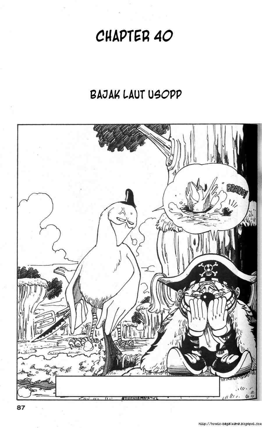 Baca Komik One Piece Chapter 40 Gambar 1
