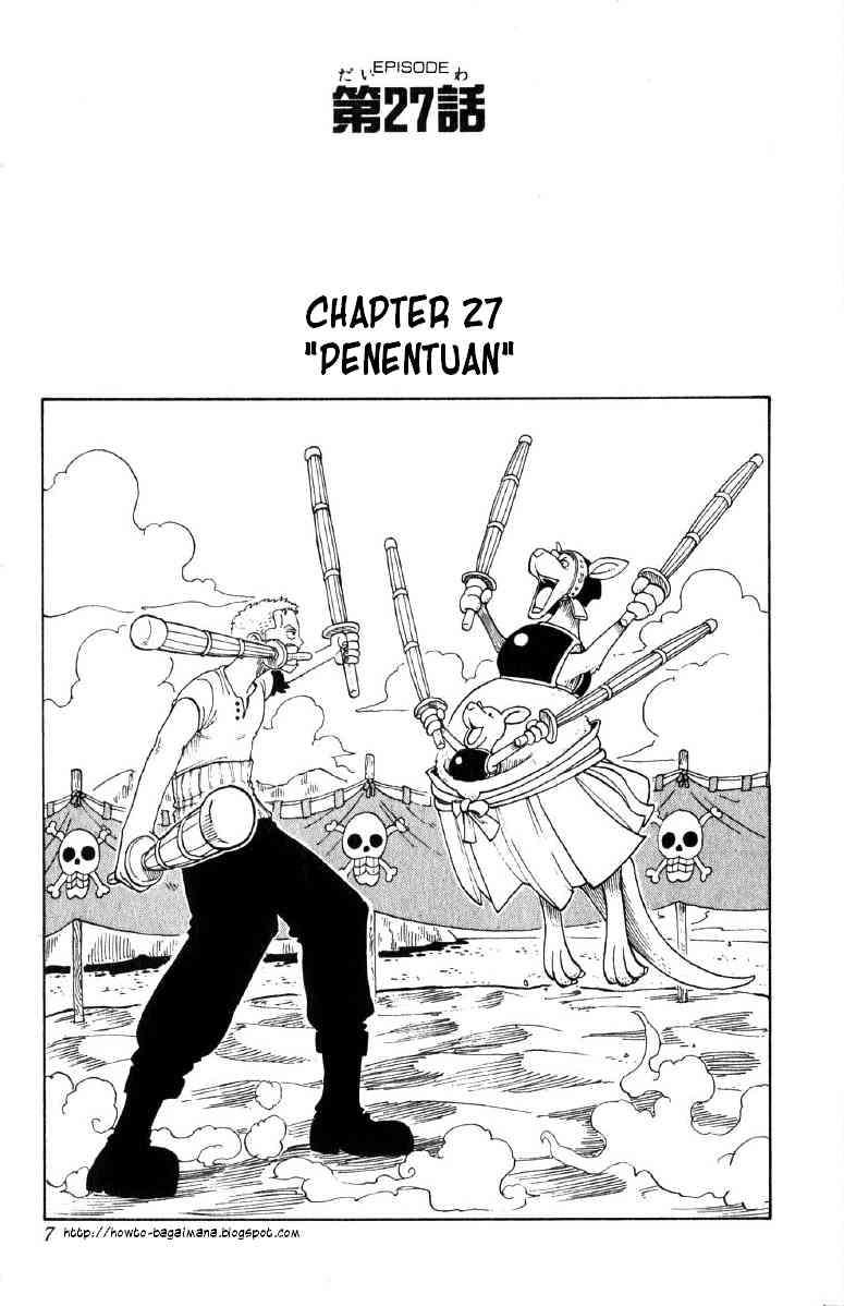 Baca Komik One Piece Chapter 27 Gambar 1