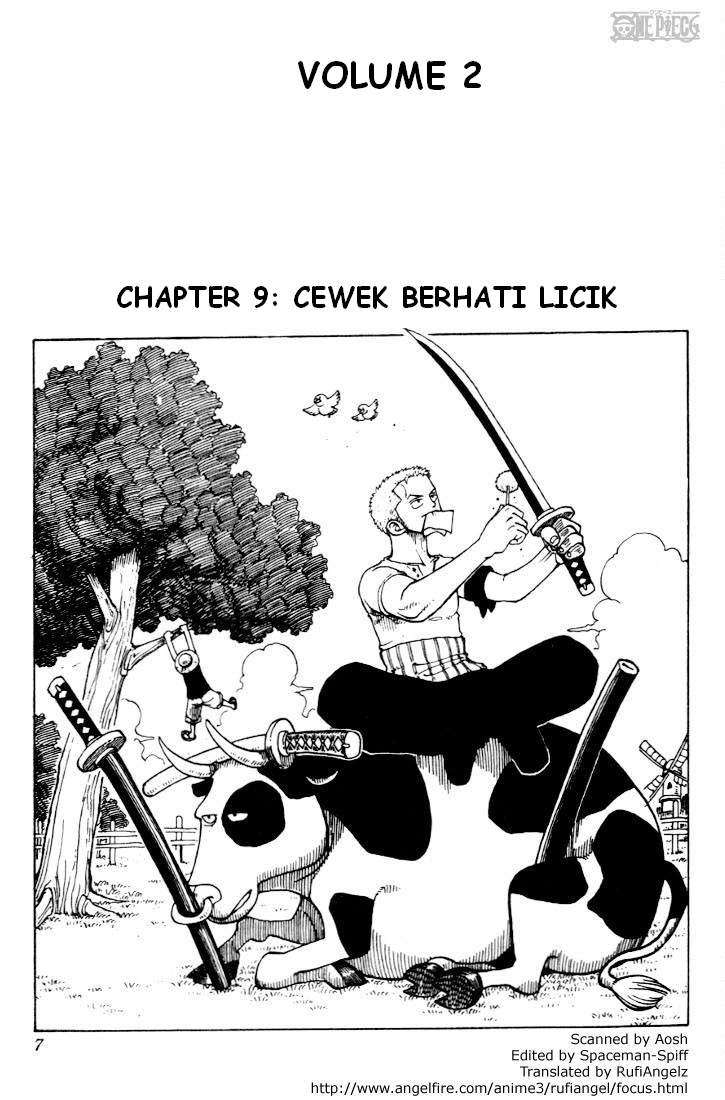 Baca Komik One Piece Chapter 9 Gambar 1