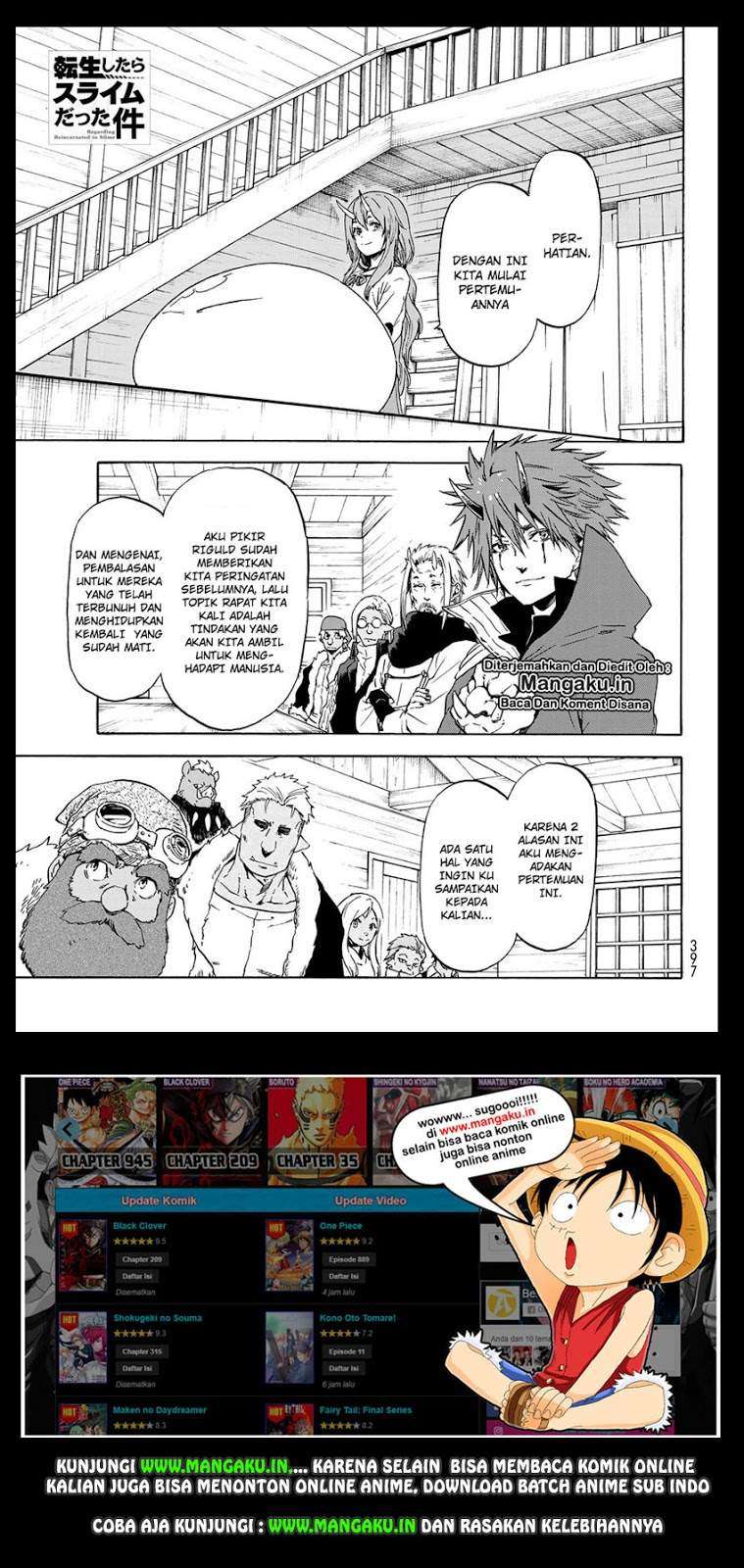 Baca Manga Tensei Shitara Slime Datta Ken Chapter 62 Gambar 2