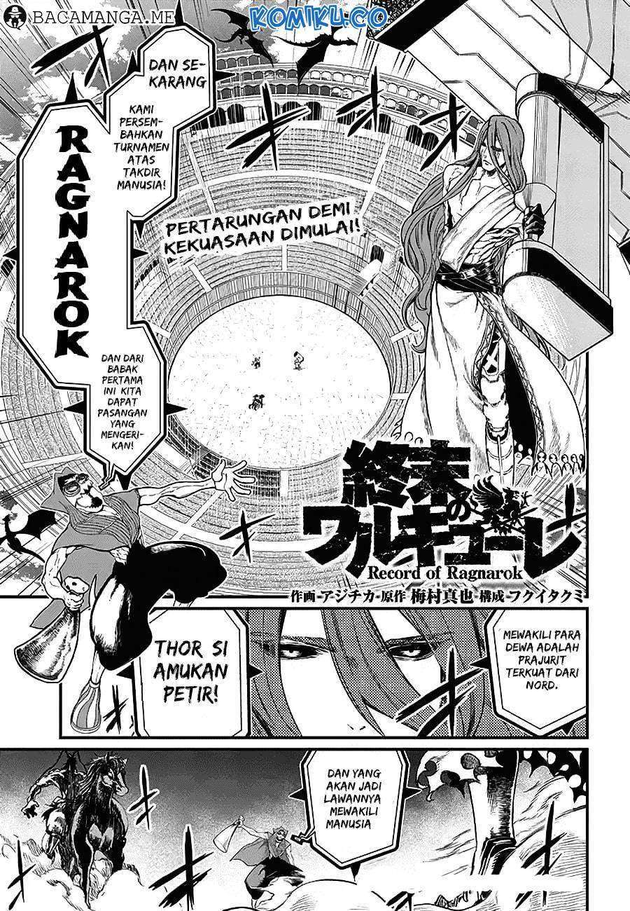 Baca Manga Shuumatsu no Valkyrie Chapter 2 Gambar 2