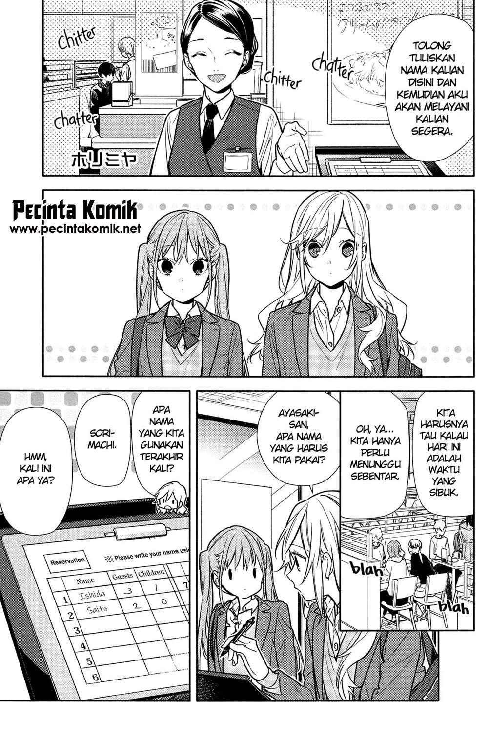 Baca Komik Horimiya Chapter 102 Gambar 1
