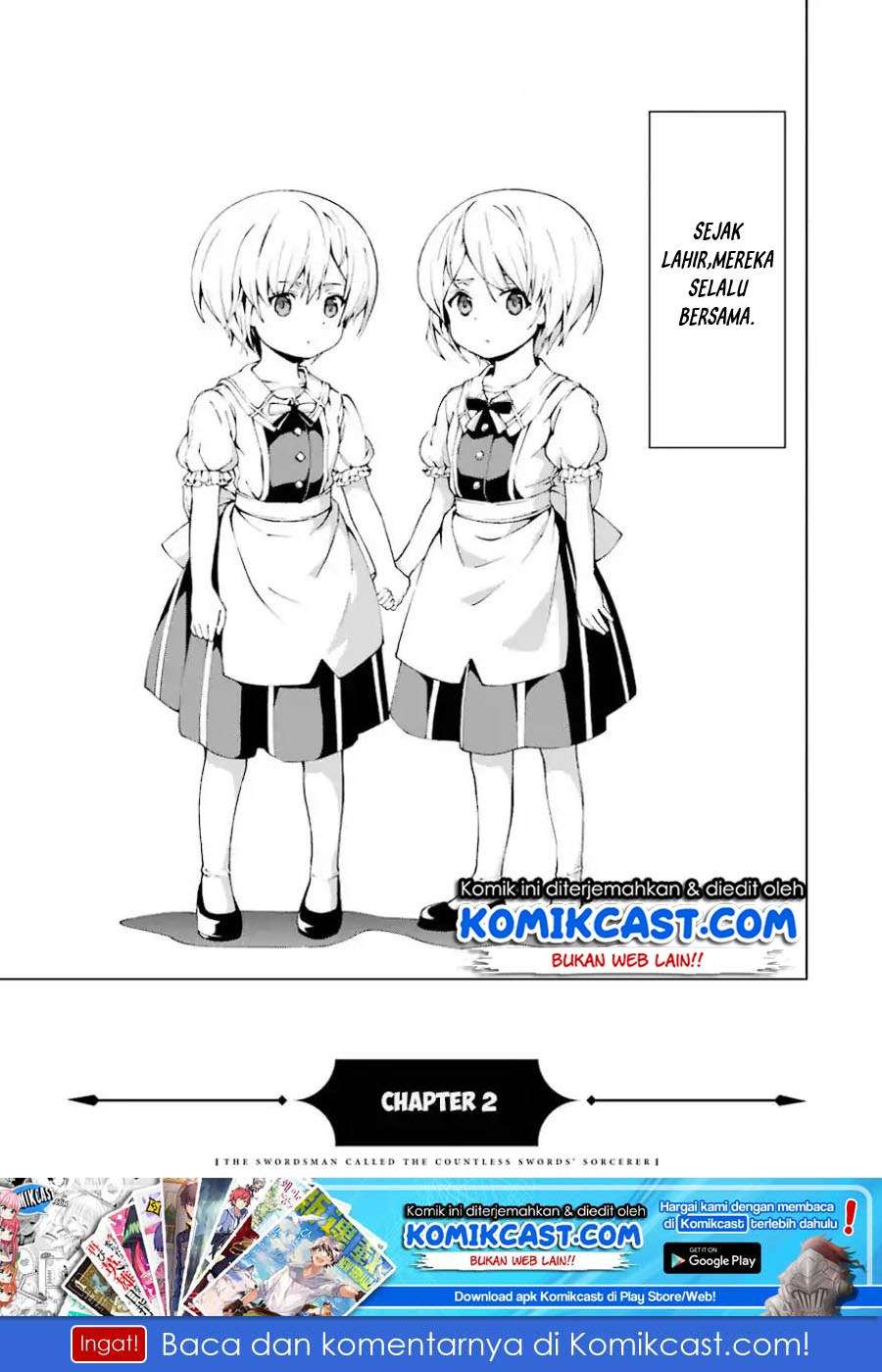 Baca Manga The Swordsman Called the Countless Swords Sorcerer Chapter 02 Gambar 2