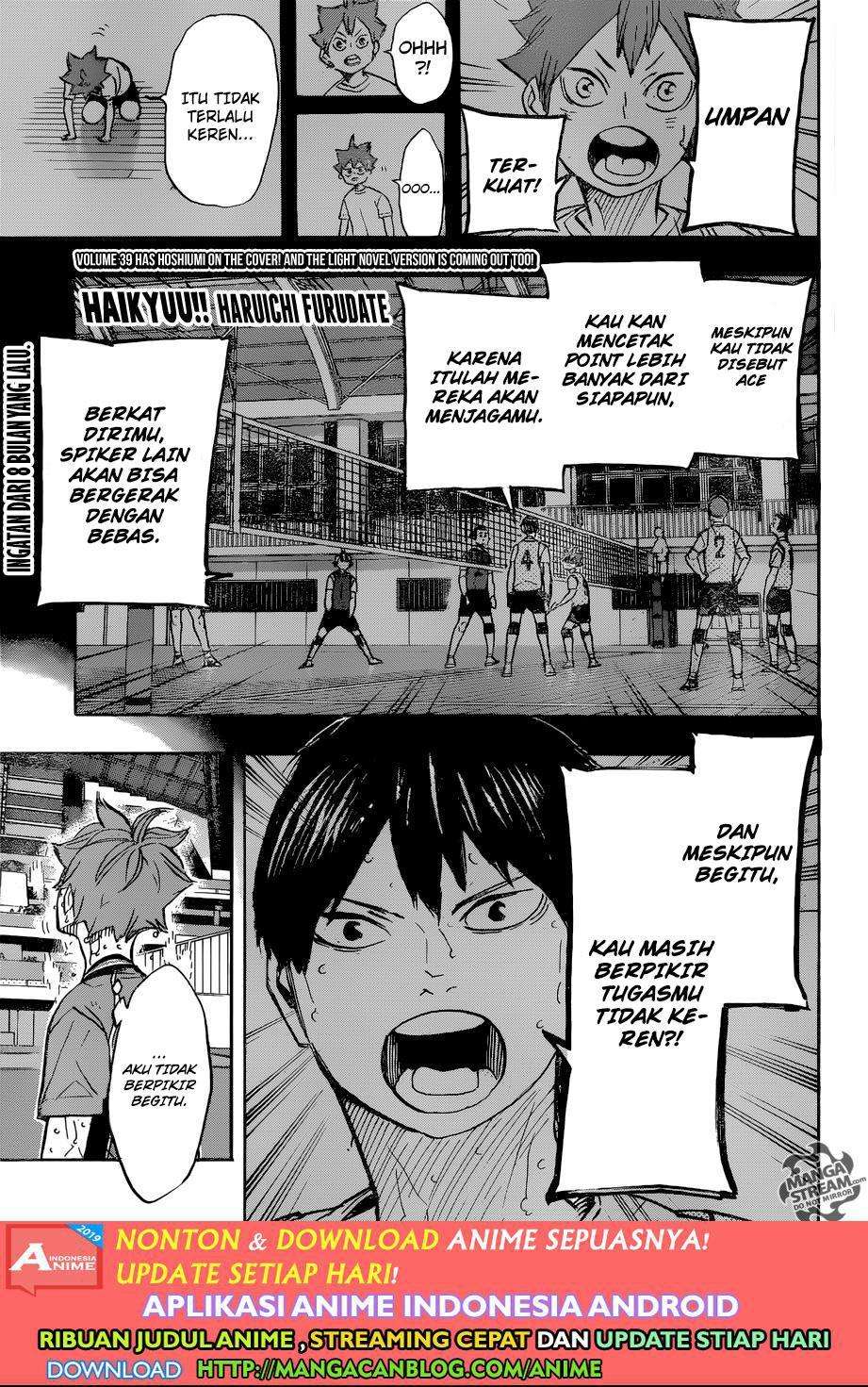 Baca Komik Haikyuu!! Chapter 363 Gambar 1