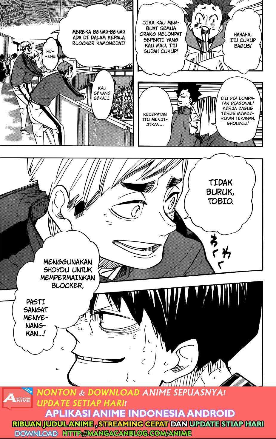 Haikyuu!! Chapter 363 Gambar 15