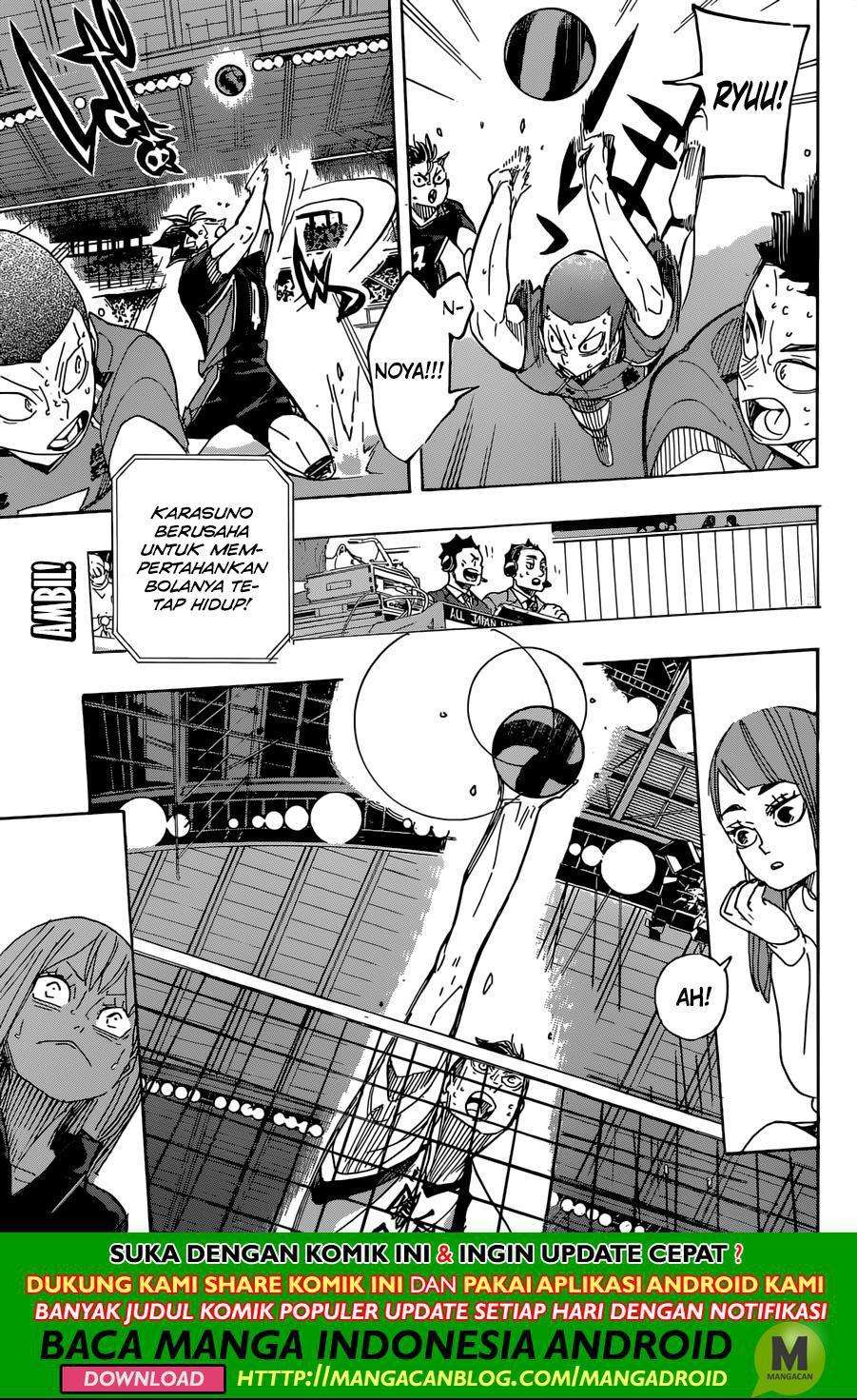 Baca Manga Haikyuu!! Chapter 361 Gambar 2