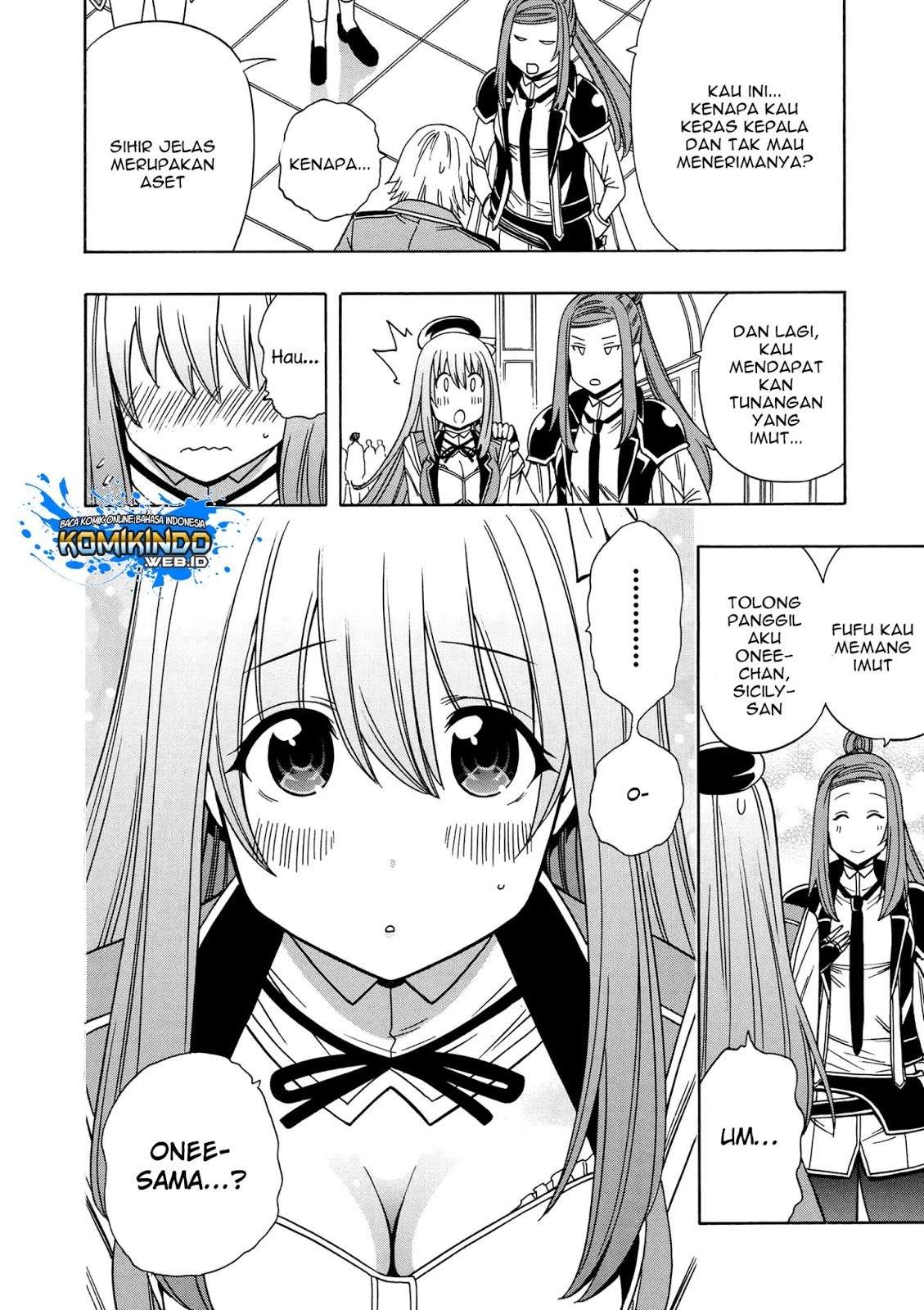 Kenja no Mago Chapter 34 Gambar 48