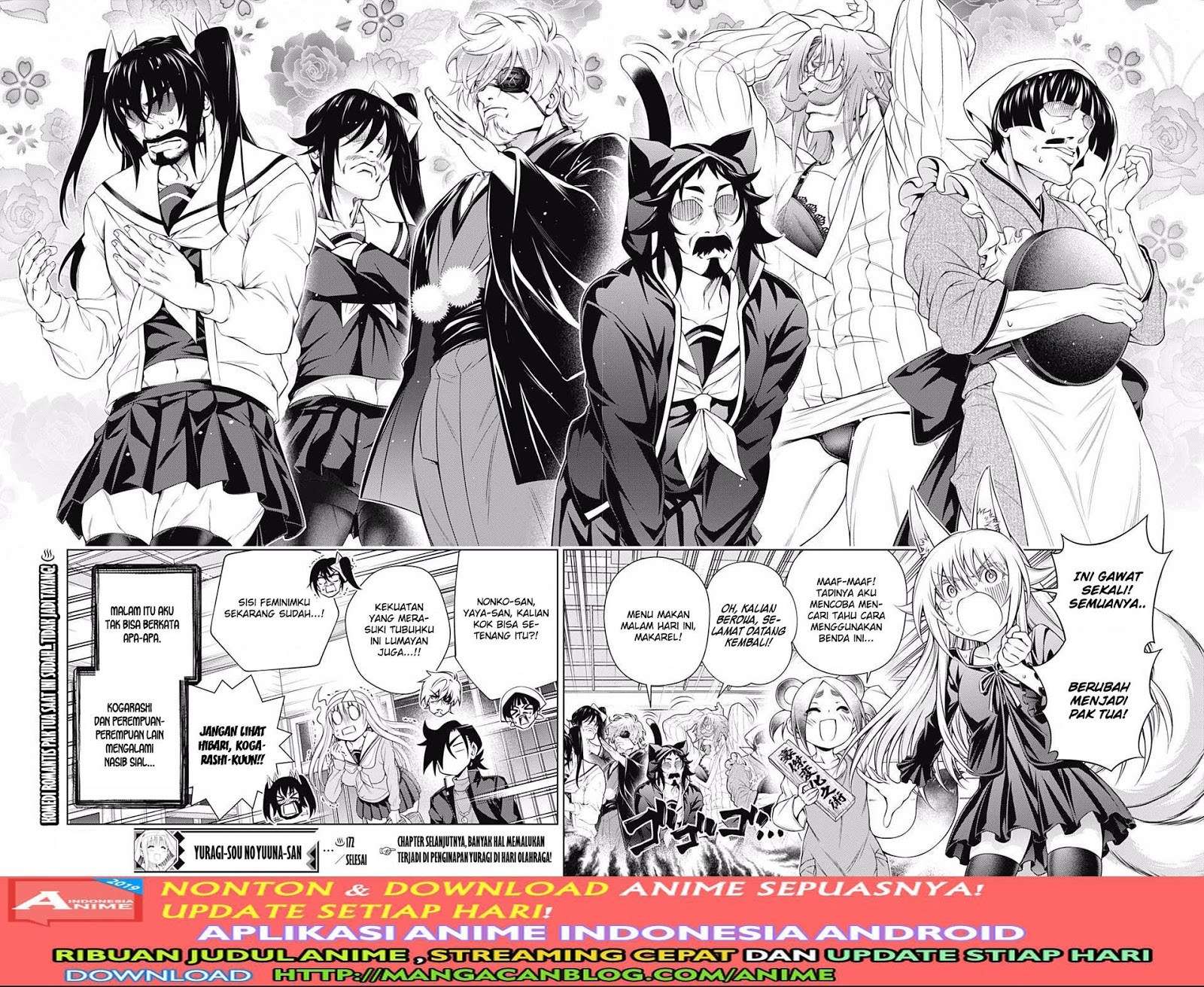 Yuragi-sou no Yuuna-san Chapter 172 Gambar 18