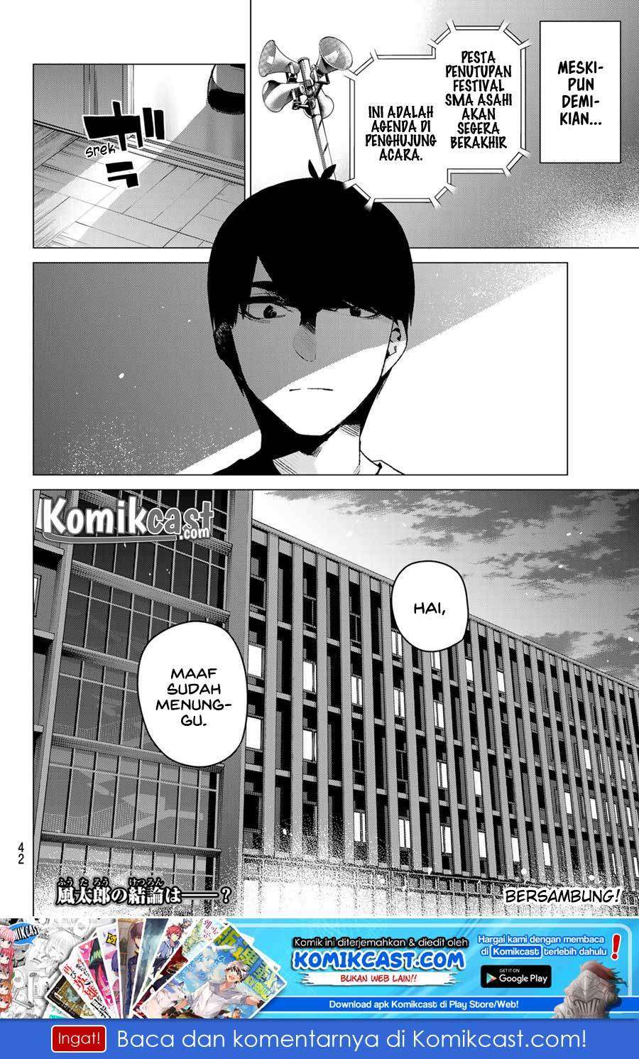 Go-toubun no Hanayome Chapter 100 Gambar 28