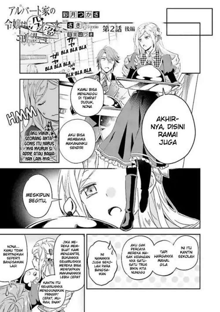 Albert Ke no Reijou wa Botsuraku wo go Shomou desu Chapter 02 Gambar 17