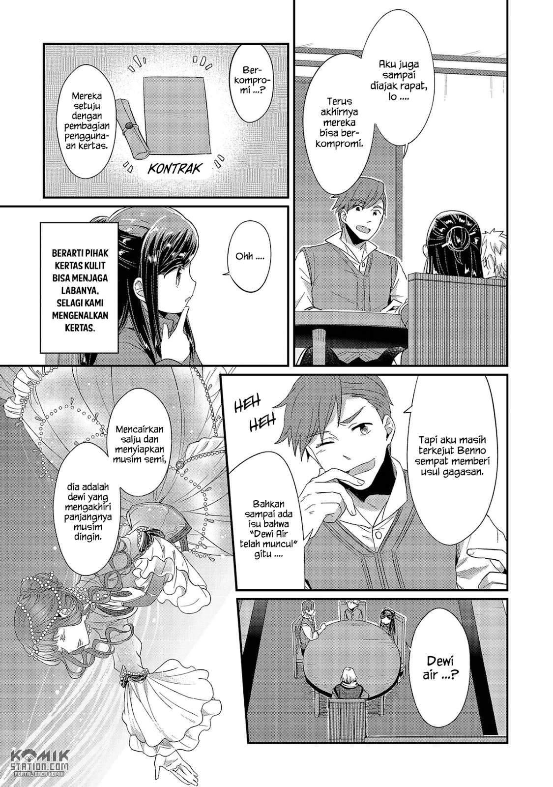 Honzuki no Gekokujou Chapter 29 Gambar 19