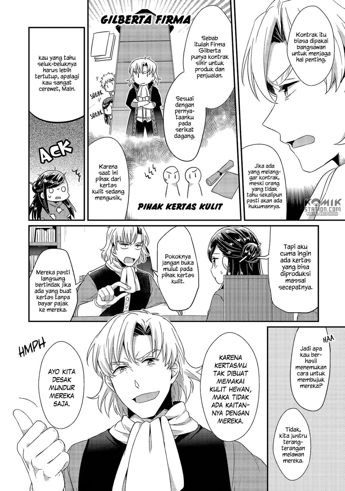 Honzuki no Gekokujou Chapter 29 Gambar 4