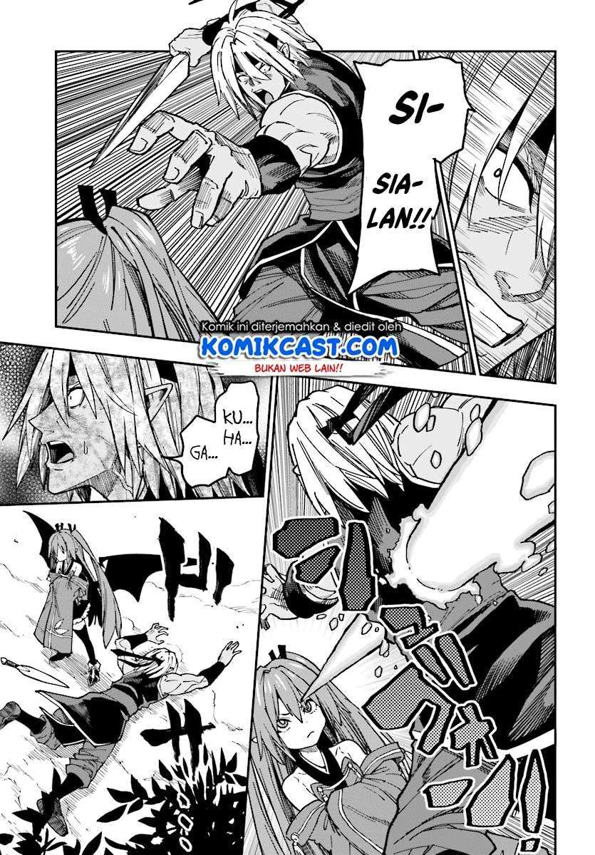 Konjiki no Moji Tsukai: Yuusha Yonin ni Makikomareta Unique Cheat Chapter 49 Gambar 8