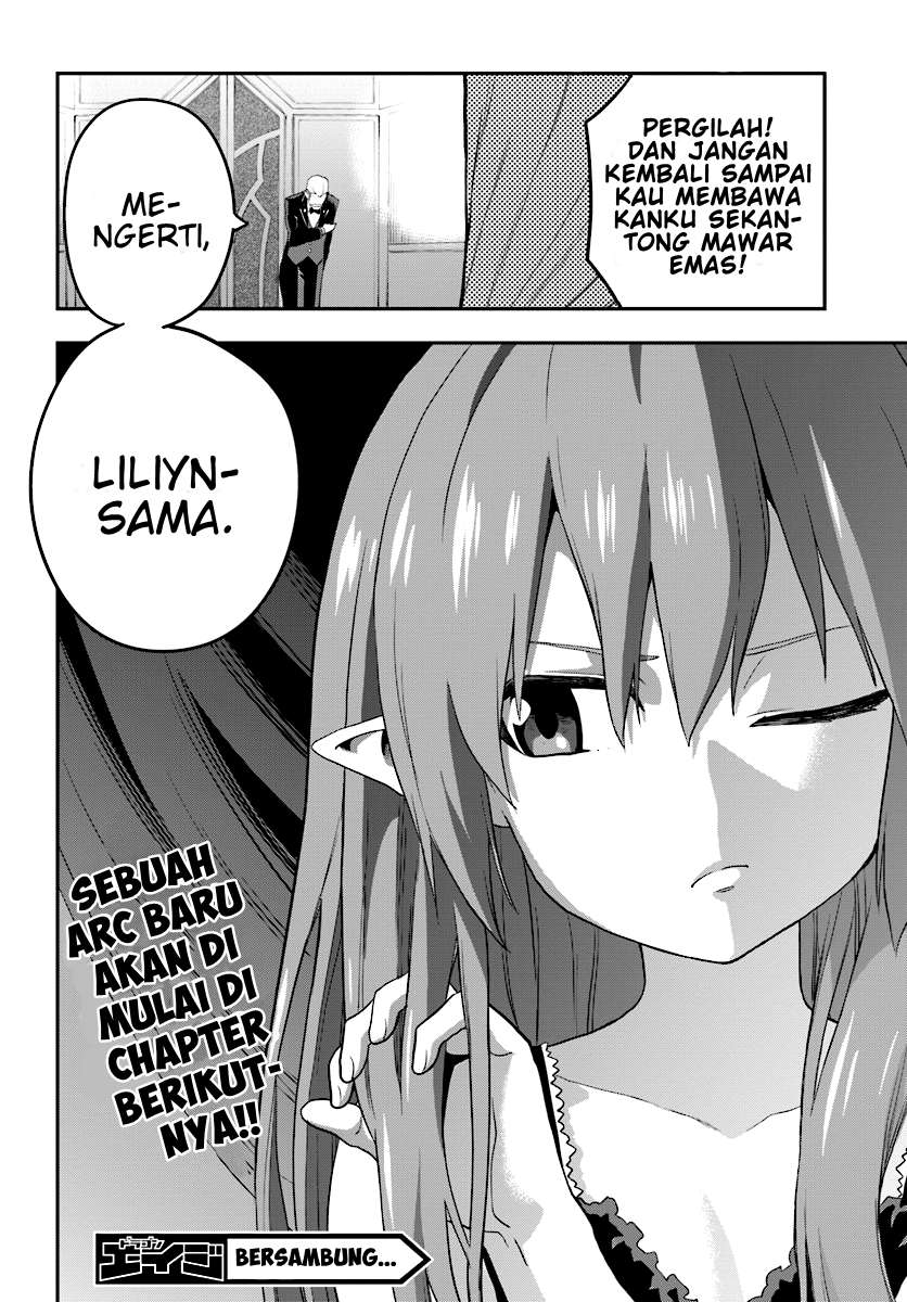 Konjiki no Moji Tsukai: Yuusha Yonin ni Makikomareta Unique Cheat Chapter 35 Gambar 31