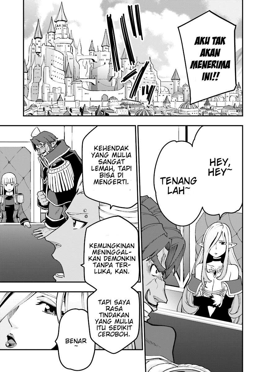 Konjiki no Moji Tsukai: Yuusha Yonin ni Makikomareta Unique Cheat Chapter 34 Gambar 16