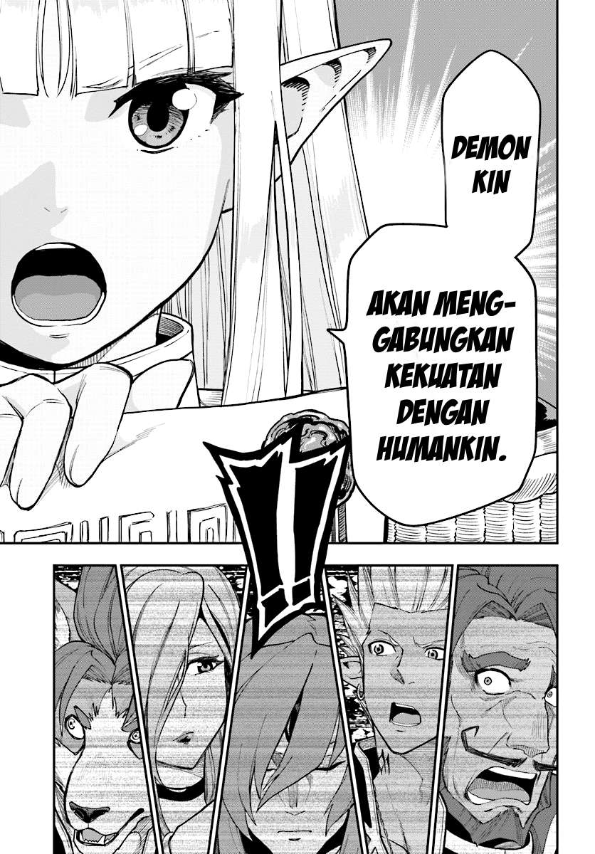 Konjiki no Moji Tsukai: Yuusha Yonin ni Makikomareta Unique Cheat Chapter 34 Gambar 22
