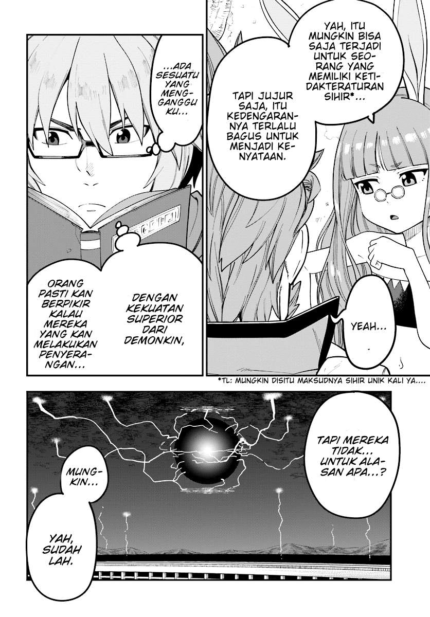 Konjiki no Moji Tsukai: Yuusha Yonin ni Makikomareta Unique Cheat Chapter 34 Gambar 9