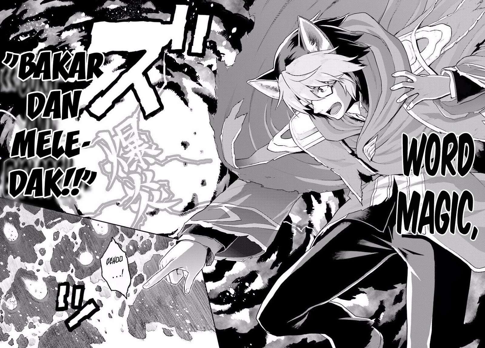 Konjiki no Moji Tsukai: Yuusha Yonin ni Makikomareta Unique Cheat Chapter 23 Gambar 11