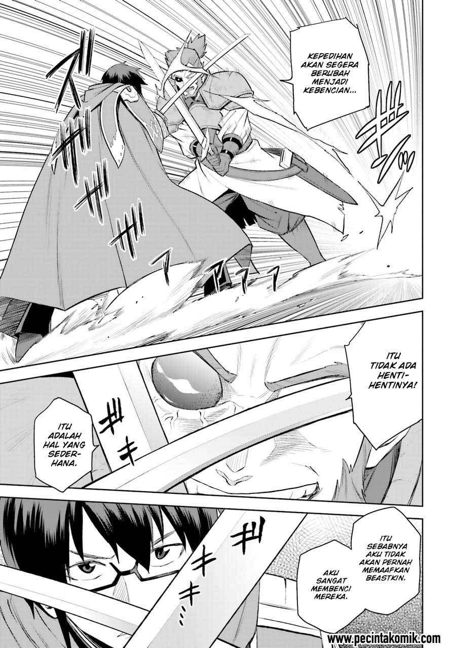 Konjiki no Moji Tsukai: Yuusha Yonin ni Makikomareta Unique Cheat Chapter 09 Gambar 15