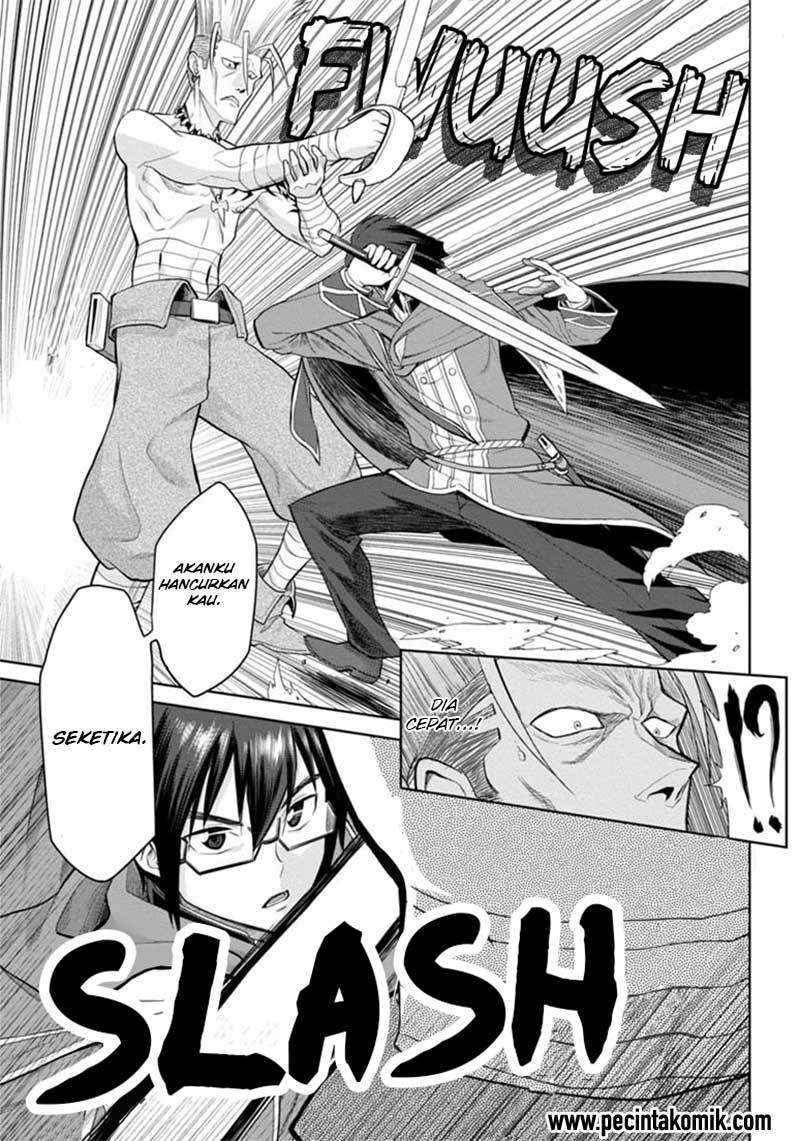 Konjiki no Moji Tsukai: Yuusha Yonin ni Makikomareta Unique Cheat Chapter 04 Gambar 16